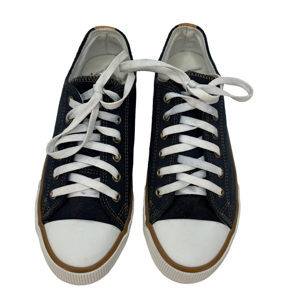 Harley-Davidson Burleigh Blue Suede Sneakers - Women's Size 8.5
