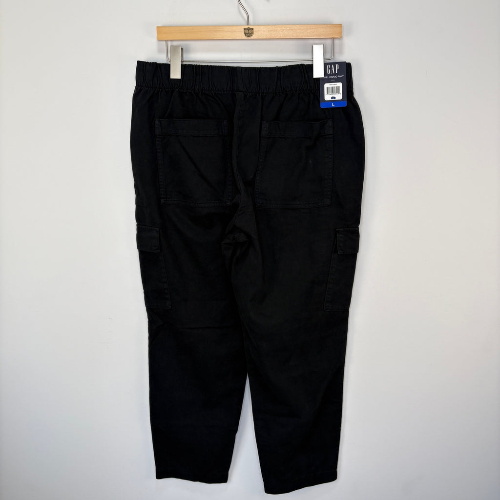 Gap Twill Cargo Pant in Black - Women's Size L