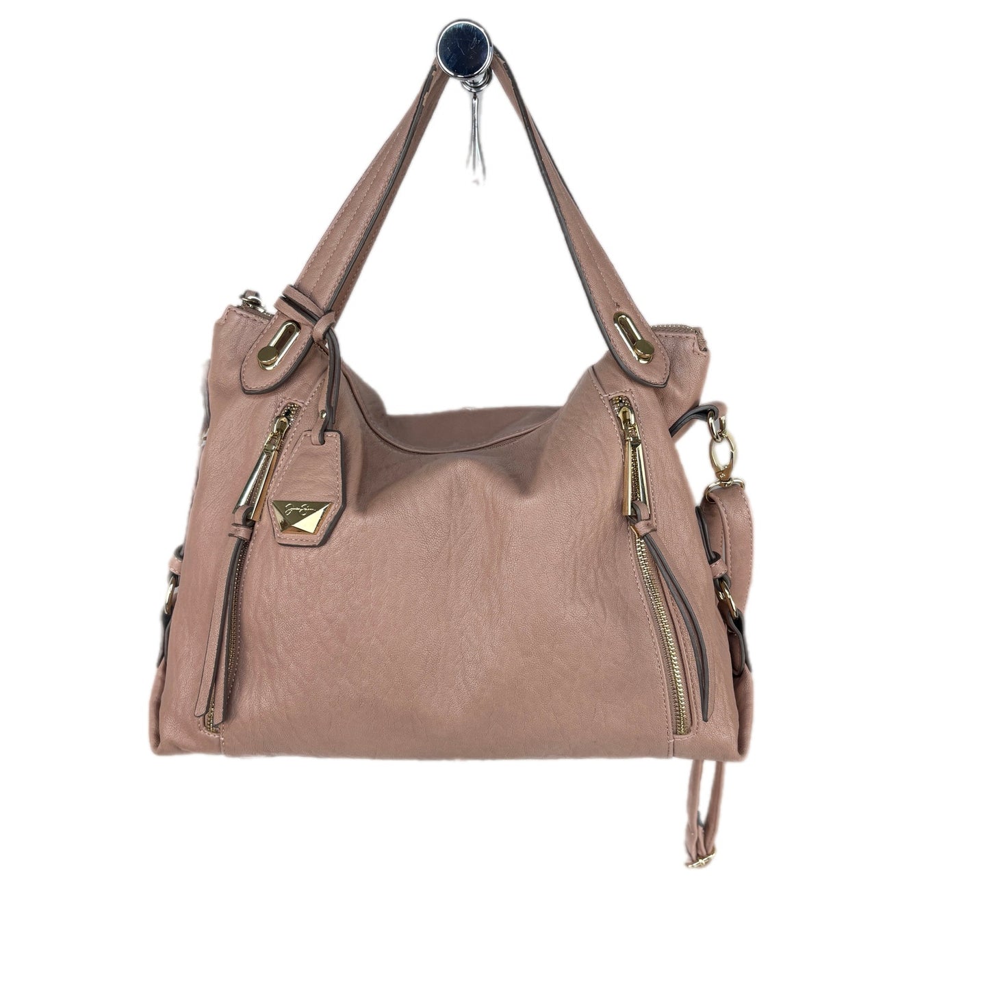 Jessica Simpson Pink Roxanne Hobo Satchel Shoulder Bag