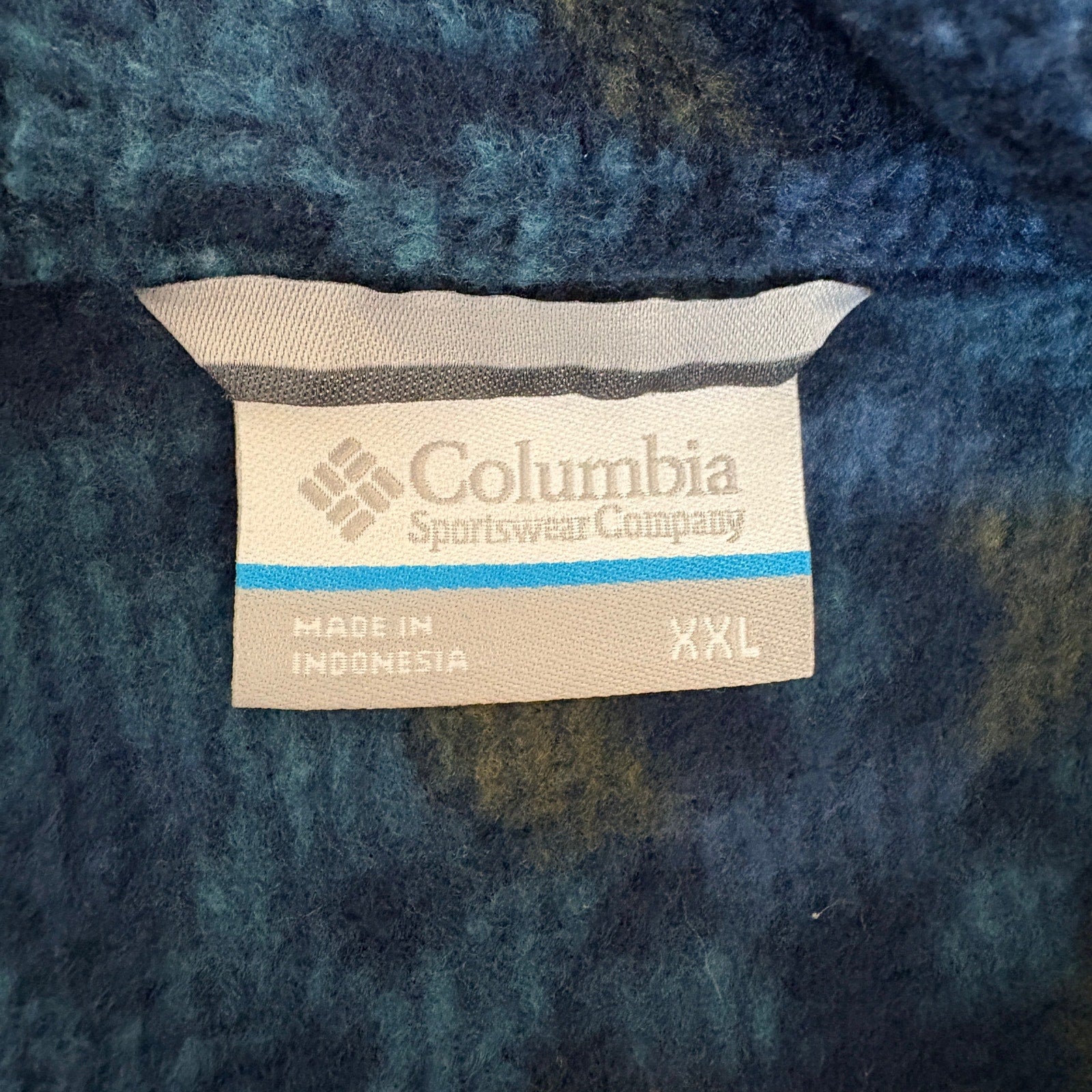 Columbia Southwest Pattern Zip Up Fleece - Men's Size XXL