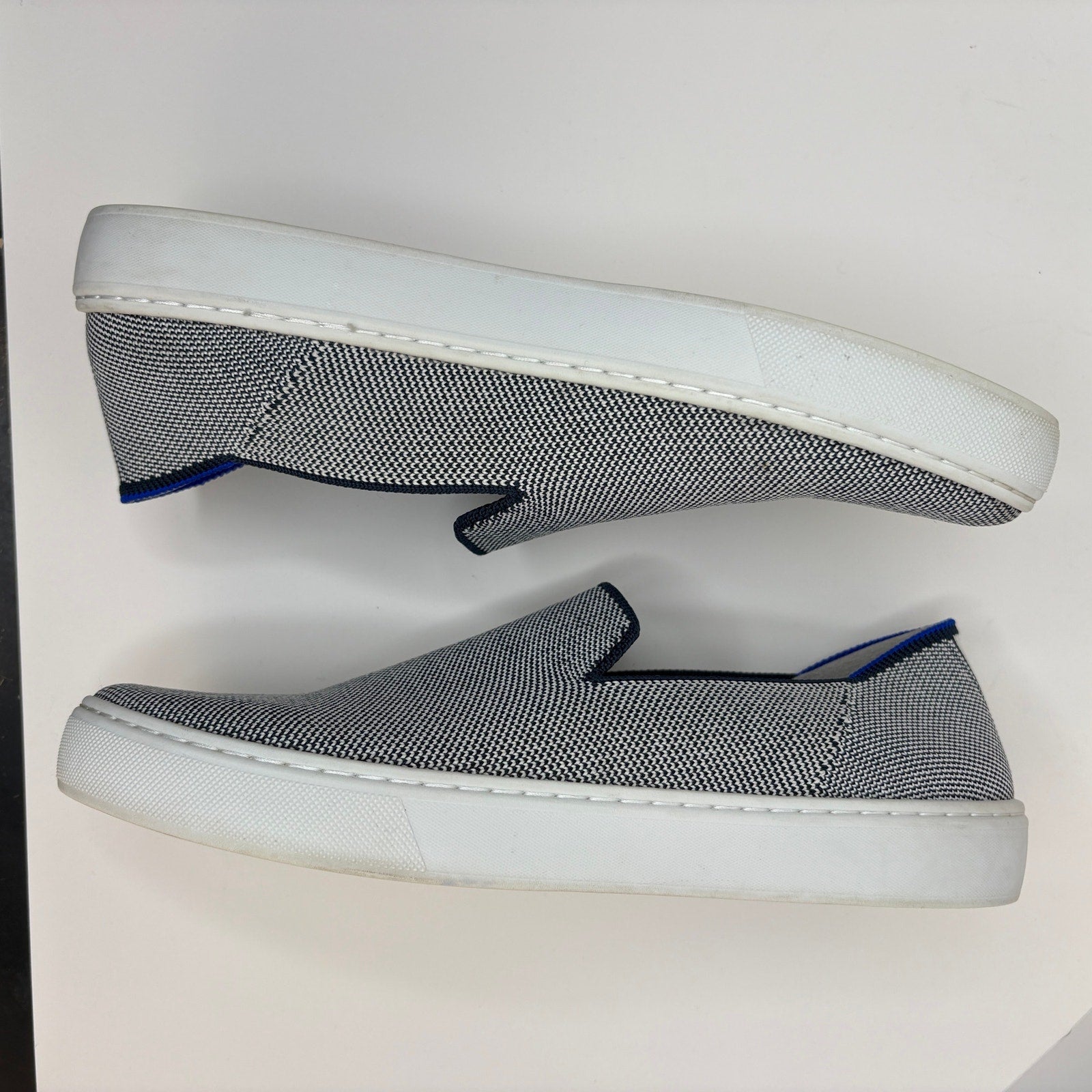 Rothy's The Original Slip On Sneaker in Blue - Women's Size 8.5