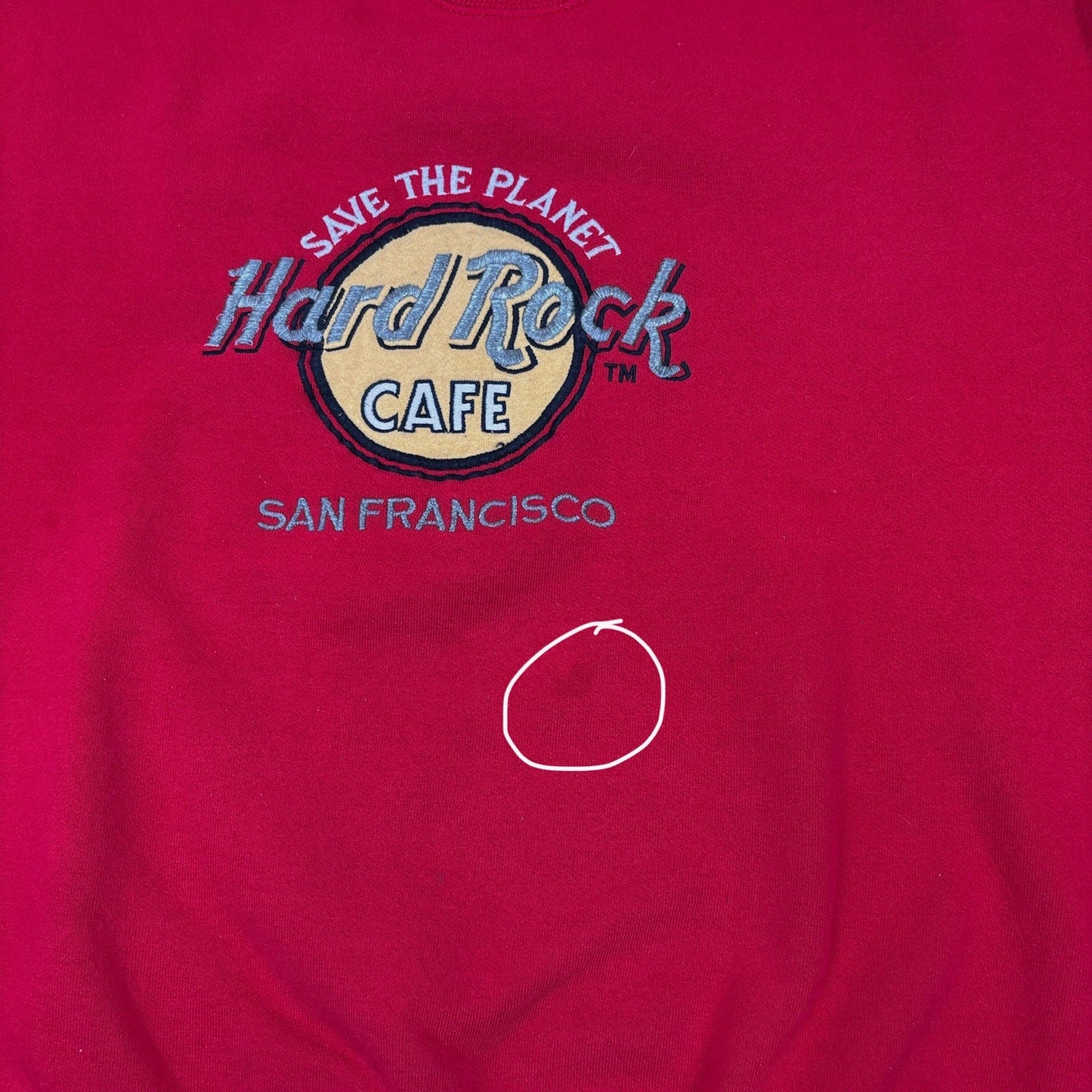 American Vintage Hard Rock Cafe San Francisco Crewneck Sweatshirt - Adult XL
