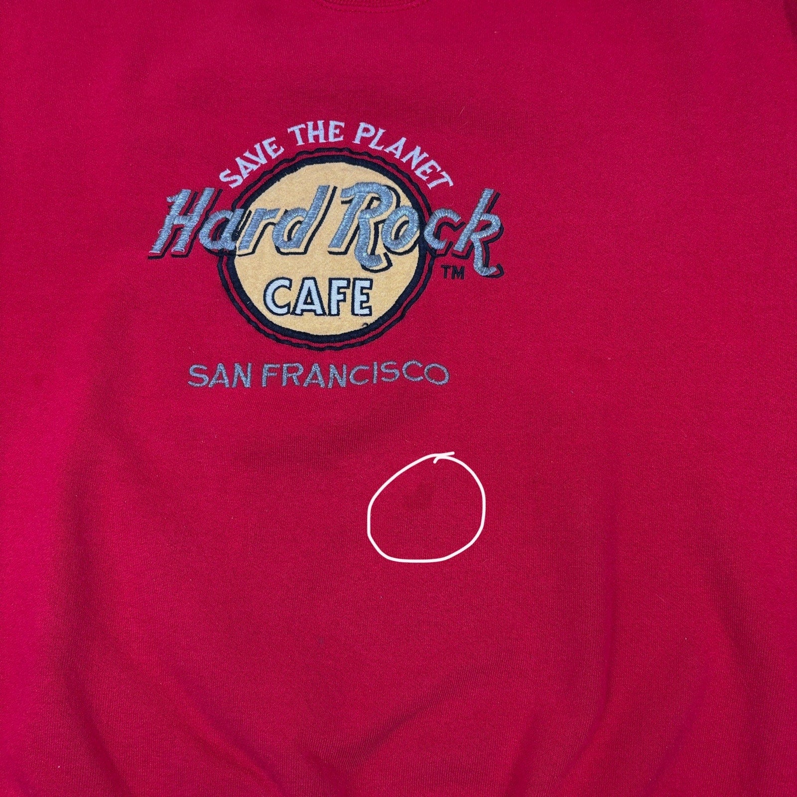 American Vintage Hard Rock Cafe San Francisco Crewneck Sweatshirt - Adult XL