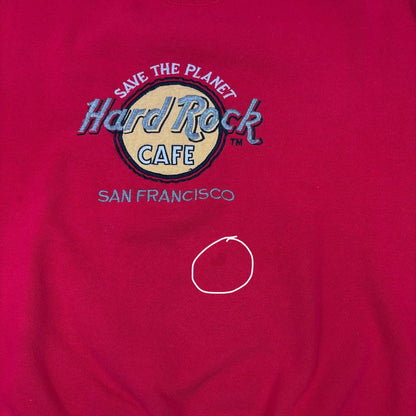 American Vintage Hard Rock Cafe San Francisco Crewneck Sweatshirt - Adult XL