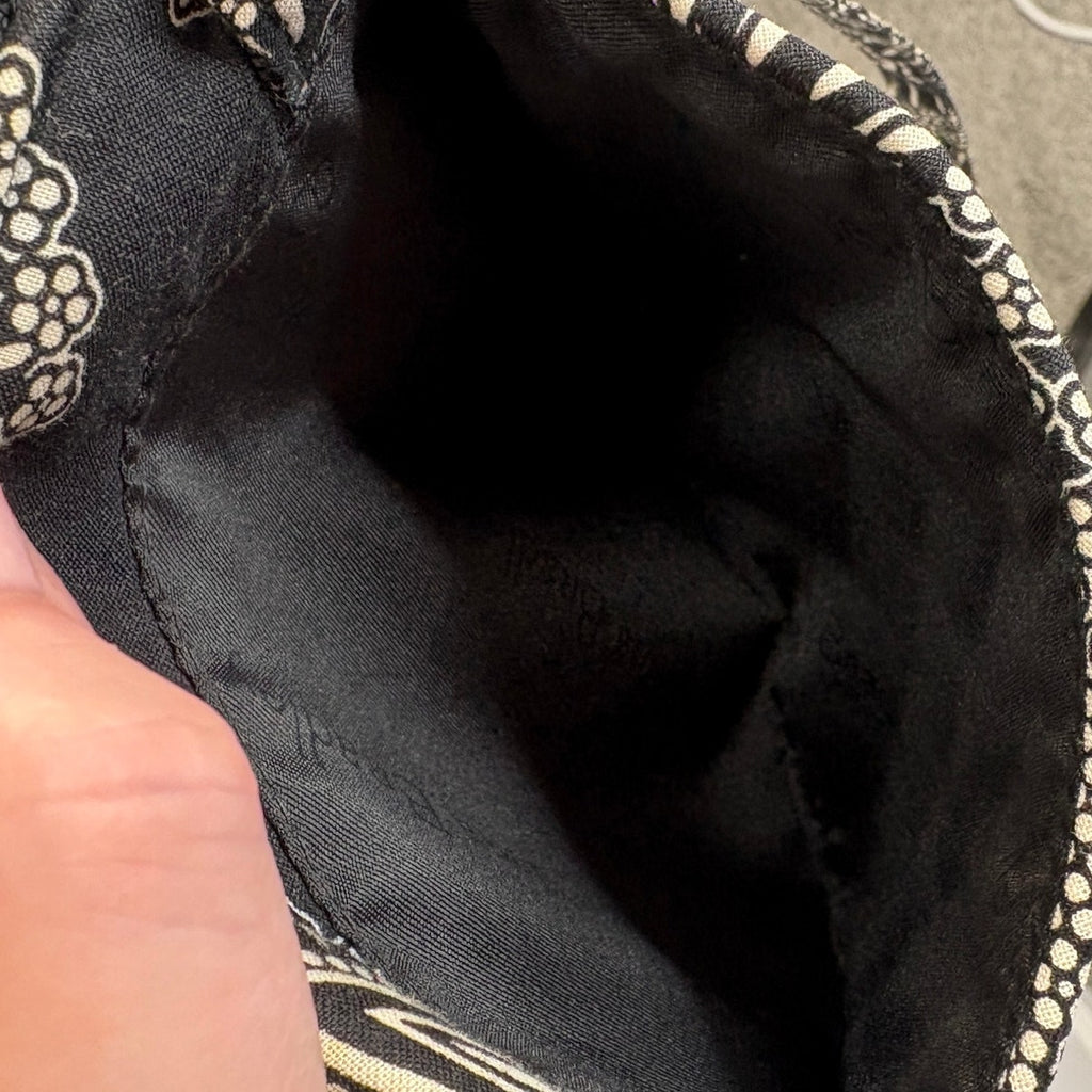 Vera Bradley Blanco Bouquet Mini Hipster Crossbody Bag