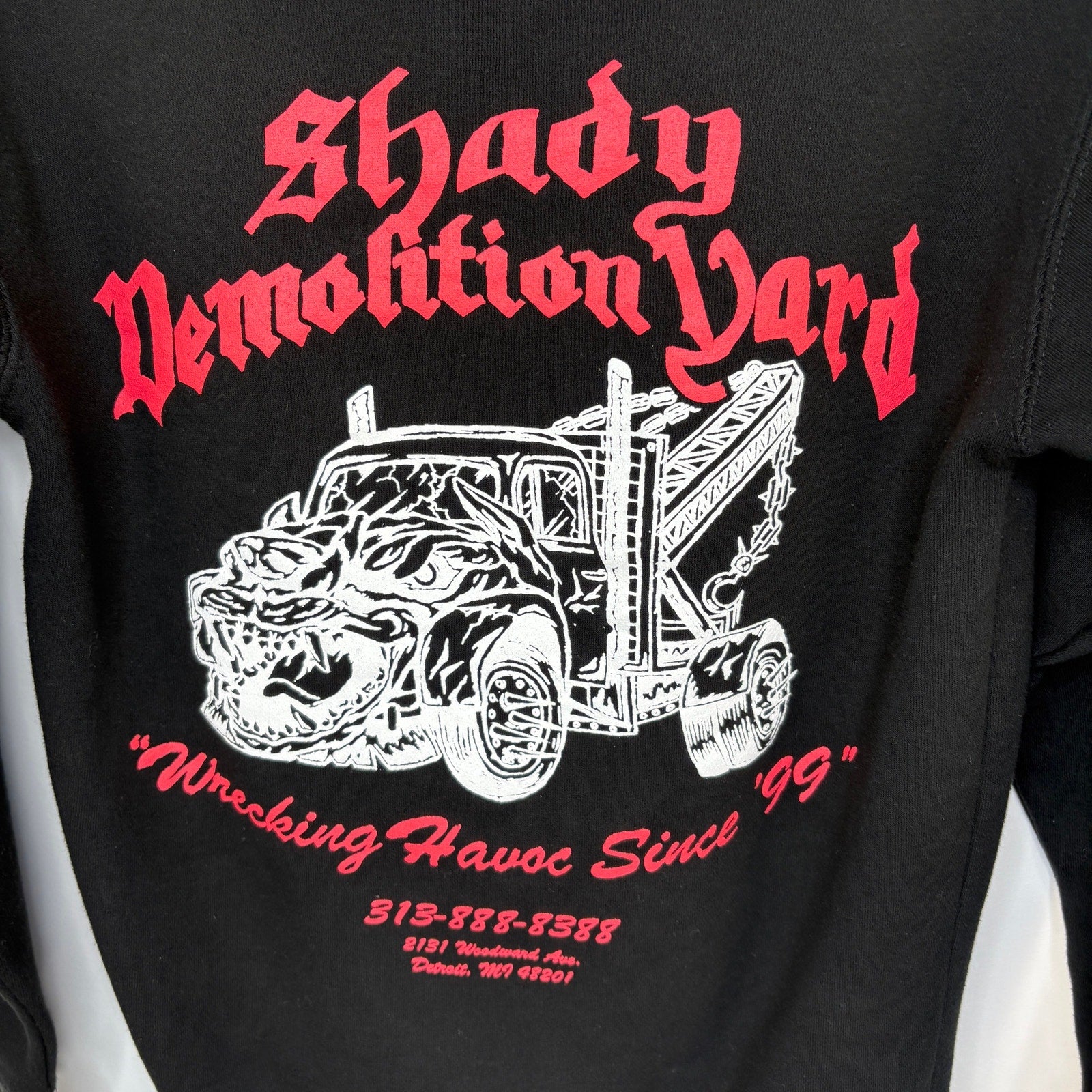 Eminem Shady Demolition Yard Hoodie - Men's Size S