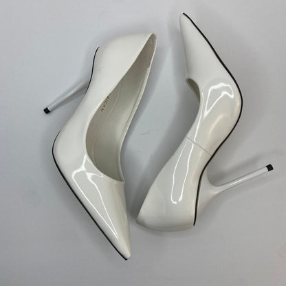 Good American Emma Heels in Ivory - Women's Size 8.5