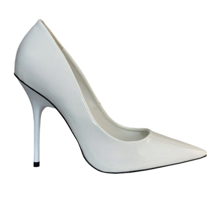 Good American Emma Heels in Ivory - Women's Size 8.5
