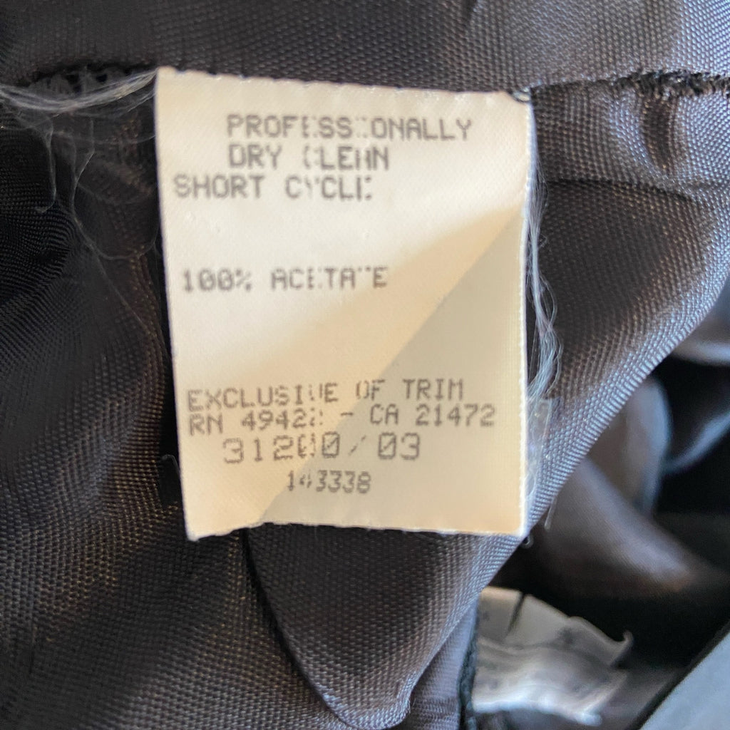 Y2K Jessica McClintock Gold Sequin Floral Short Formal Dress - Women's Size 9/10