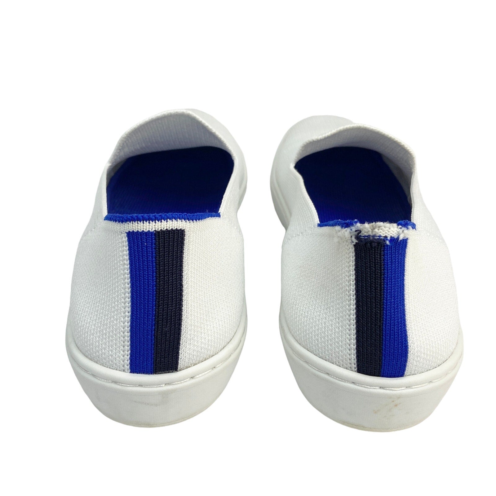 Rothy's The Original White Slip On Sneakers - Women's Size 7.5