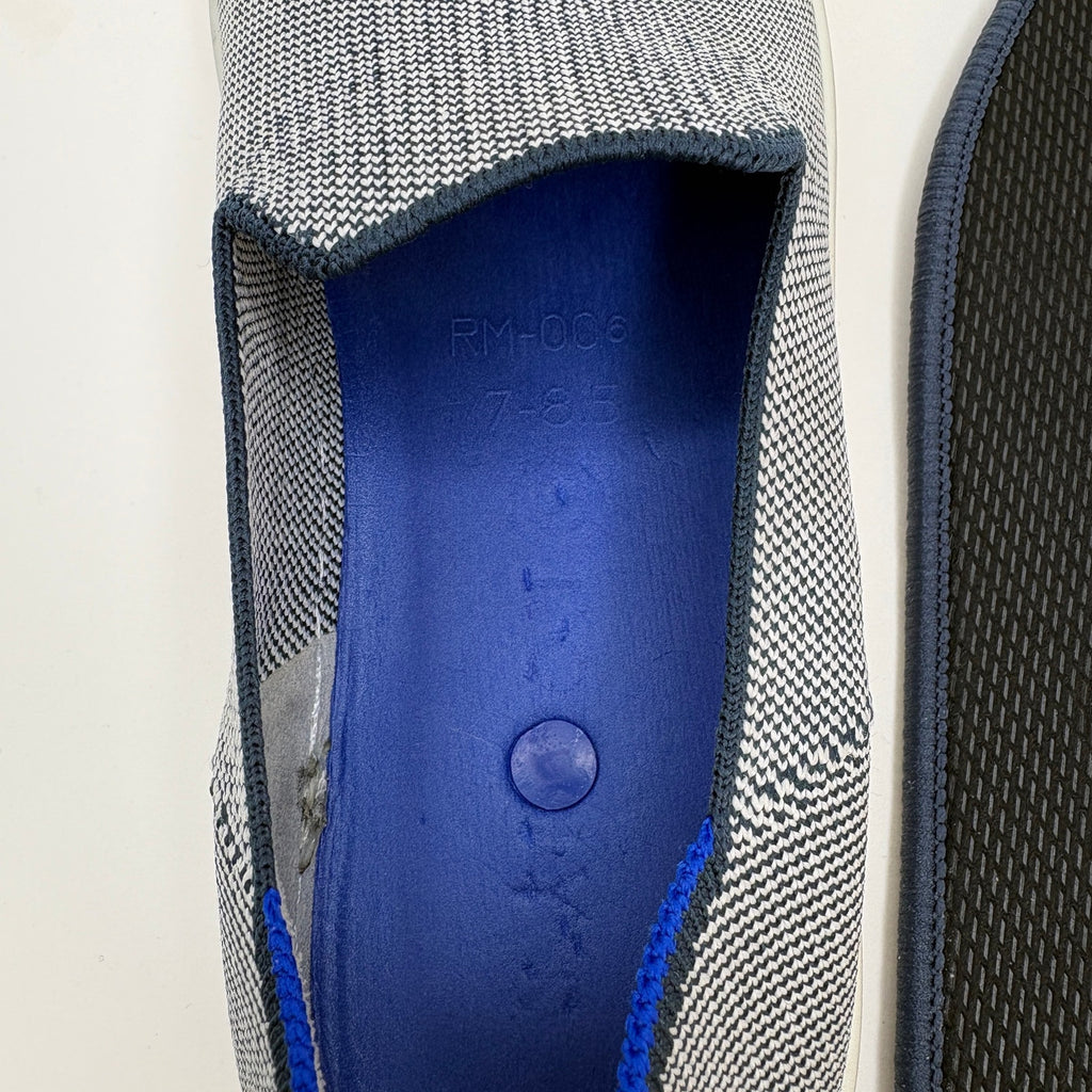 Rothy's The Original Slip On Sneaker in Blue - Women's Size 8.5