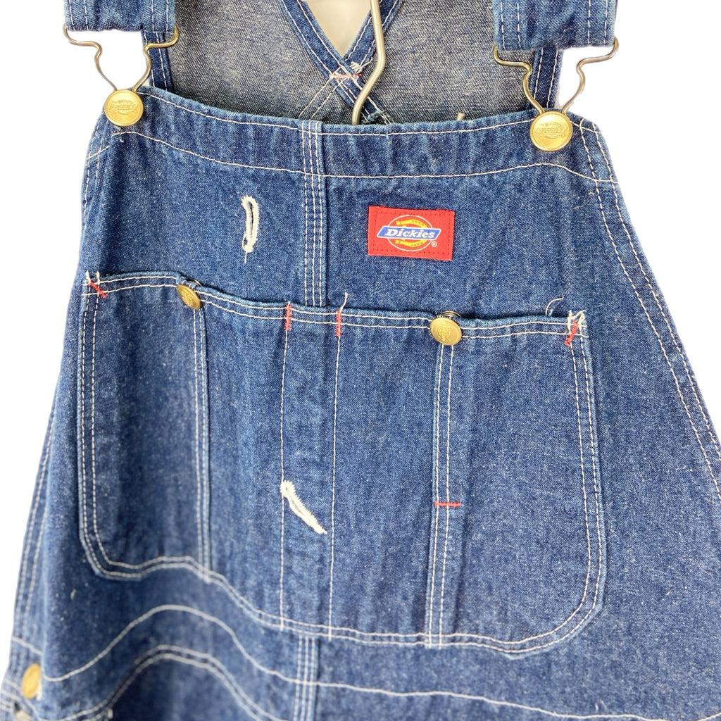Dickies Cotton Denim Overalls - Men's Size Large