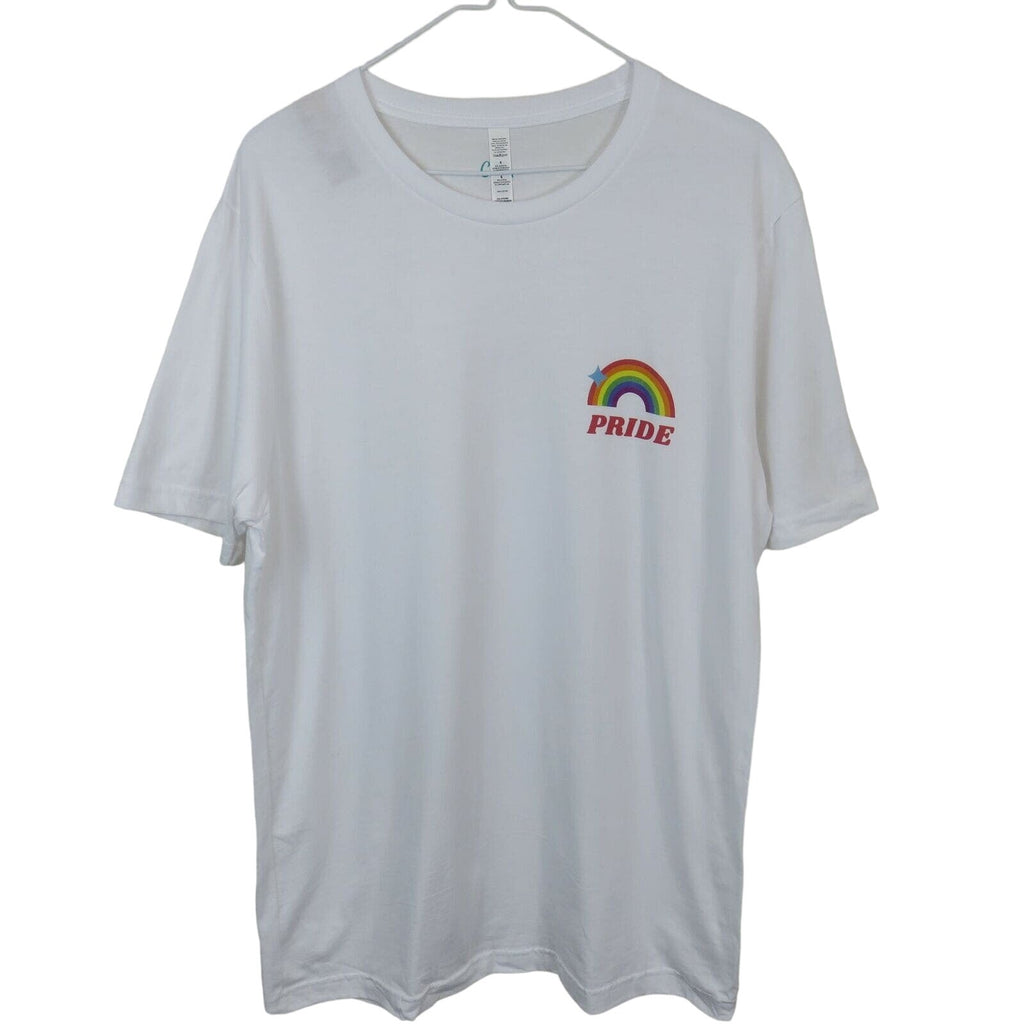 Rainbow Pride T Shirt - Unisex Large
