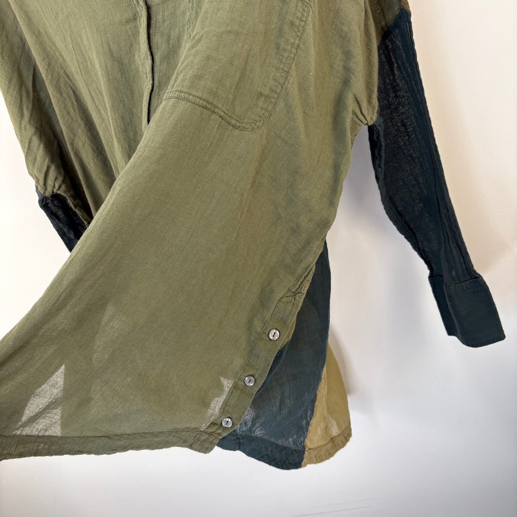 Free People Oversized Button Up Shirt - Women's Size M
