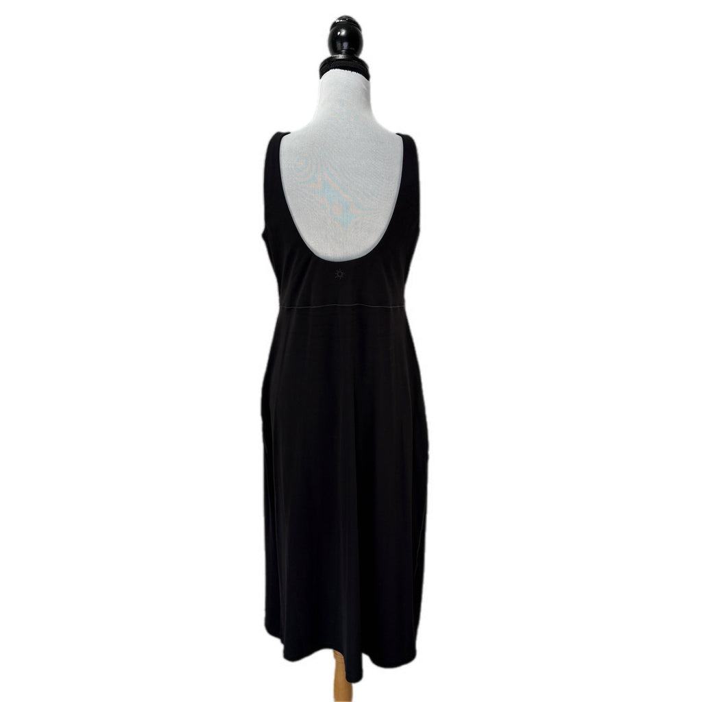 Aerie Offline Black Open Midriff Long Dress NWT - Women's Size XL