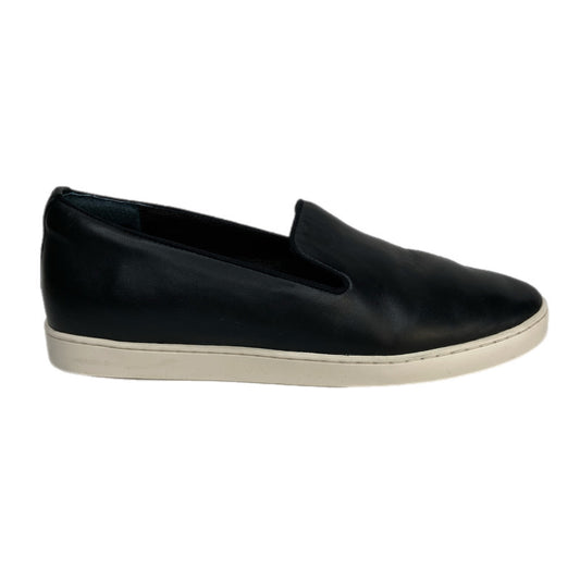 Birdies The Swift Black Leather Slip On Sneakers - Women's Size 10