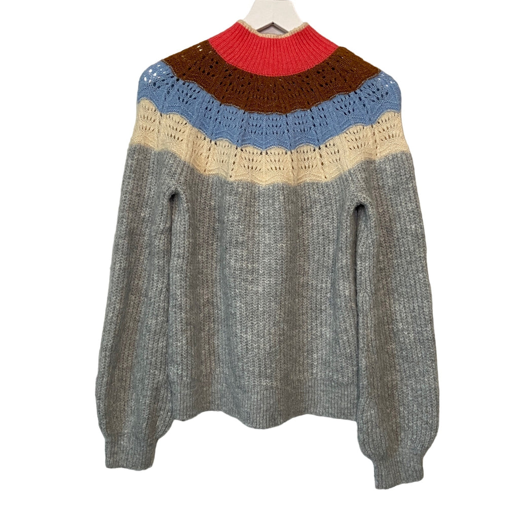 Maurices Oversized Mock Neck Balloon Sleeve Sweater - Women's Size XS