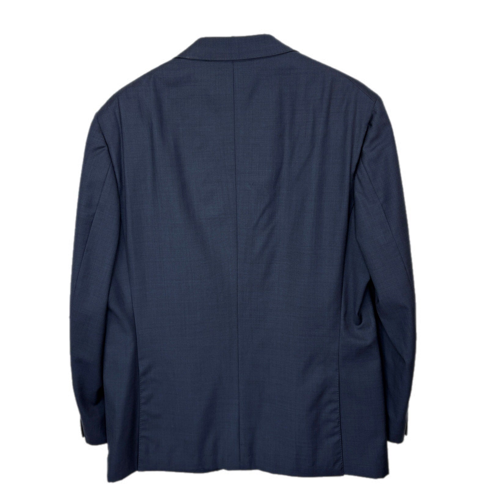 Paul Betenly Dark Blue Wool Thomas Suit Jacket - Men's Size 44R