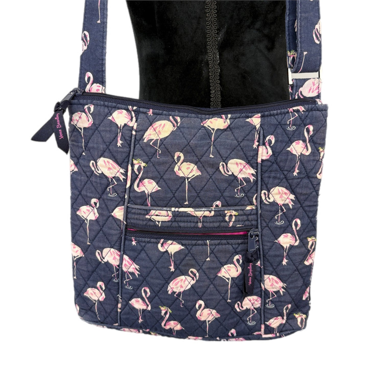 Vera Bradley Flamingo Fiesta Print Hipster Crossbody