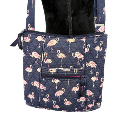 Vera Bradley Flamingo Fiesta Print Hipster Crossbody