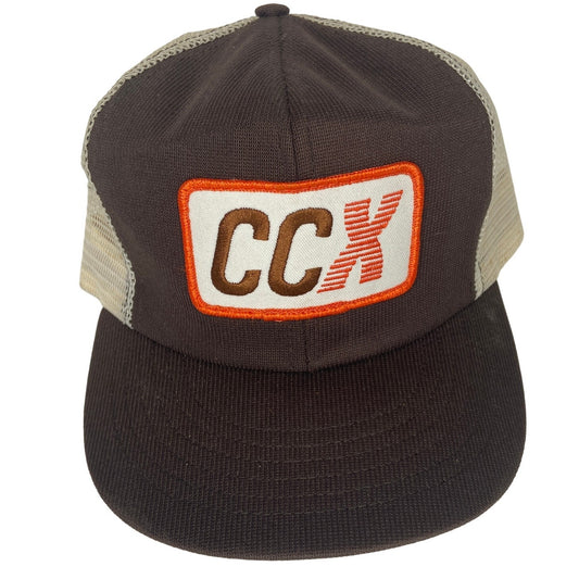 Vintage CCX Embroidered Patch Mesh Snapback Trucker Hat Made in USA