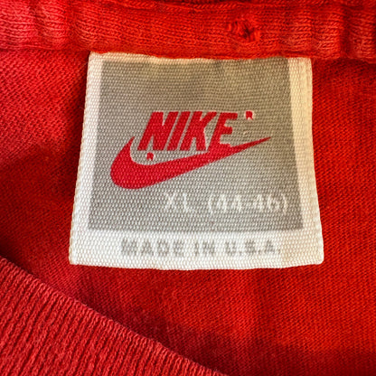 Rare Vintage 90s OG Nike Air Jordan T Shirt Gray Tag Single Stitch Made in USA