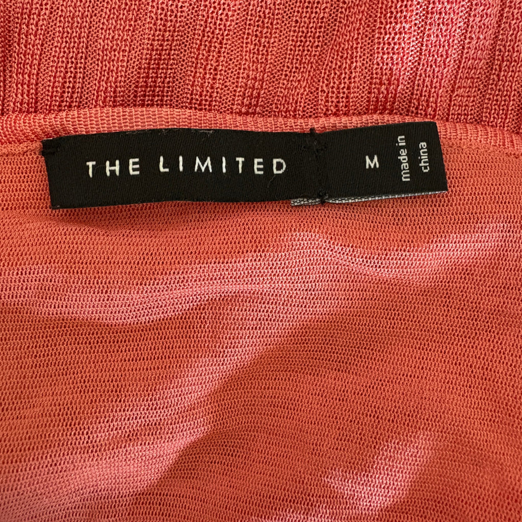 Y2K Knit Coral Going Out Top - Women's Size M