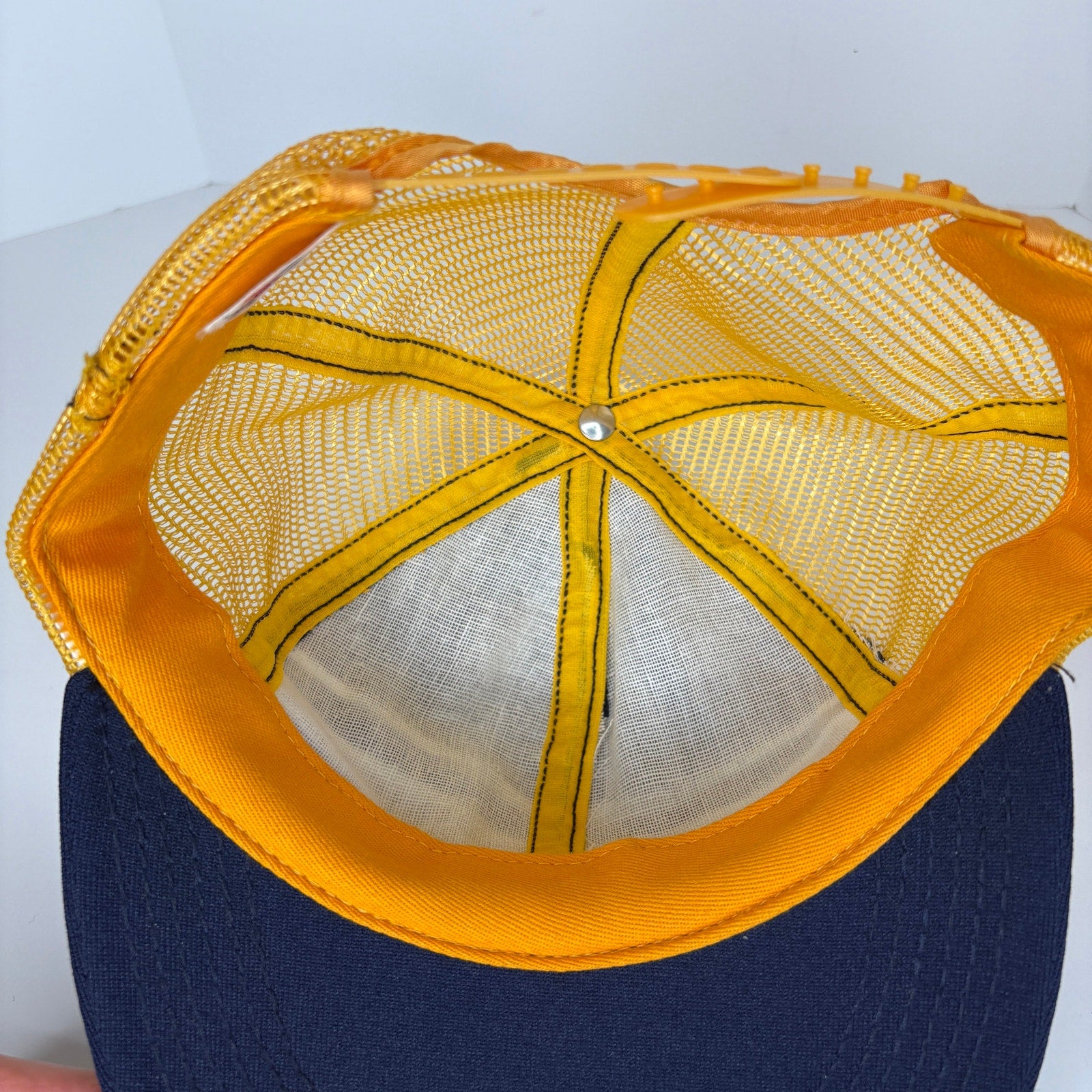 Vintage University of Michigan Mesh Embroidered Snapback Hat
