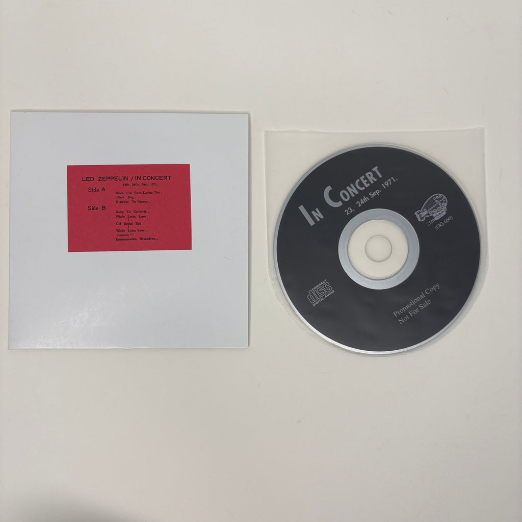 Led Zeppelin Live in Tokyo 1971 Promo