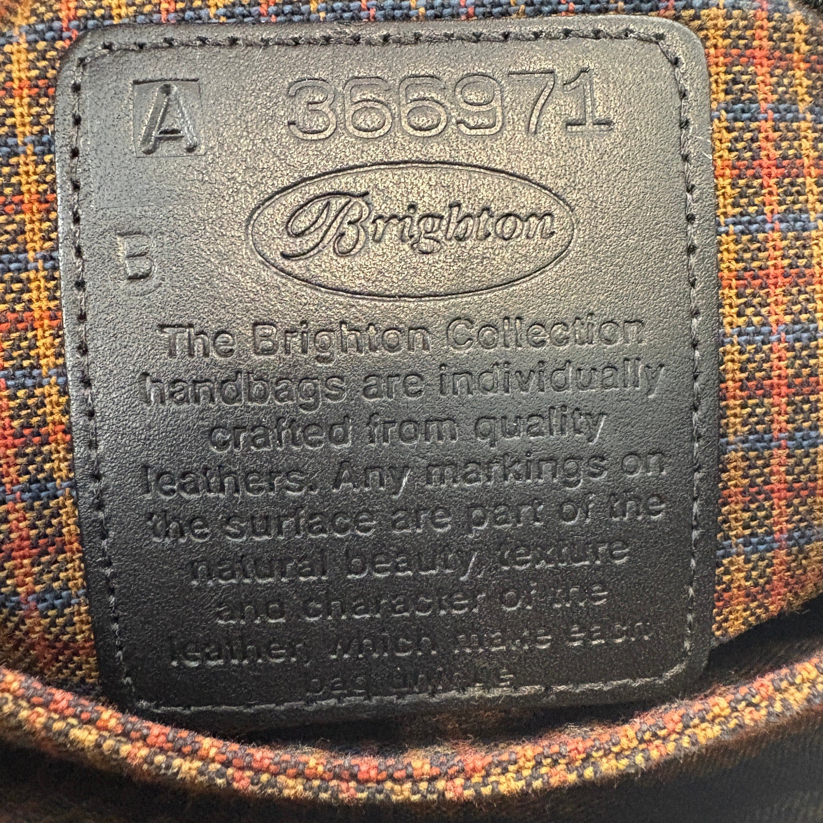 Vintage Brighton Leather Bucket Bag