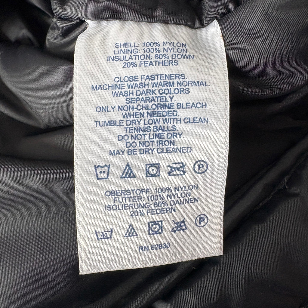 Lands' End Nylon Goose Down Puffer Vest in Black - Men's Size XXL