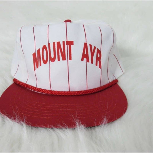 Vintage Striped Mount Ayr Snapback Hat