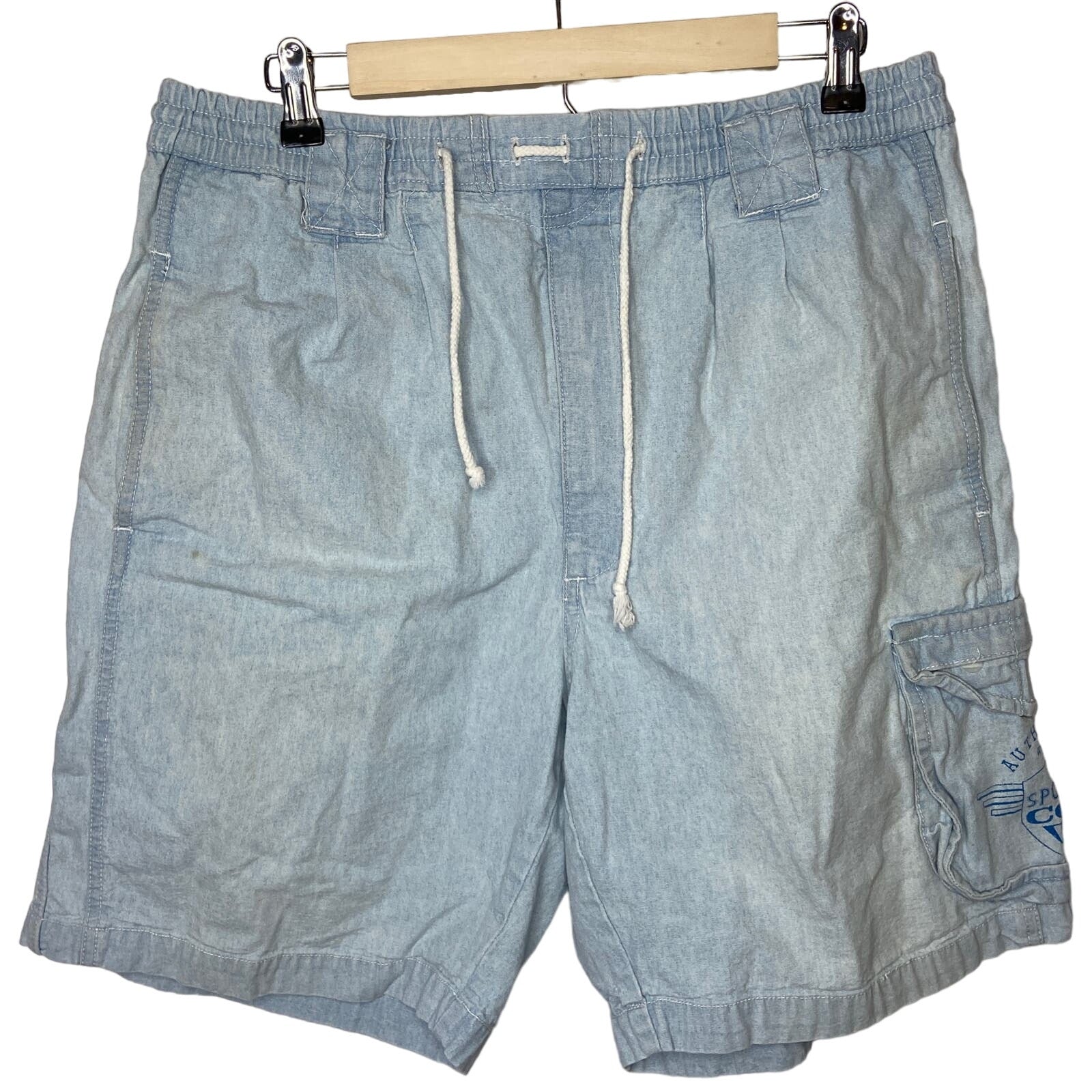 Vintage Gitano Stretch Waist Cargo Shorts - Men's Size L