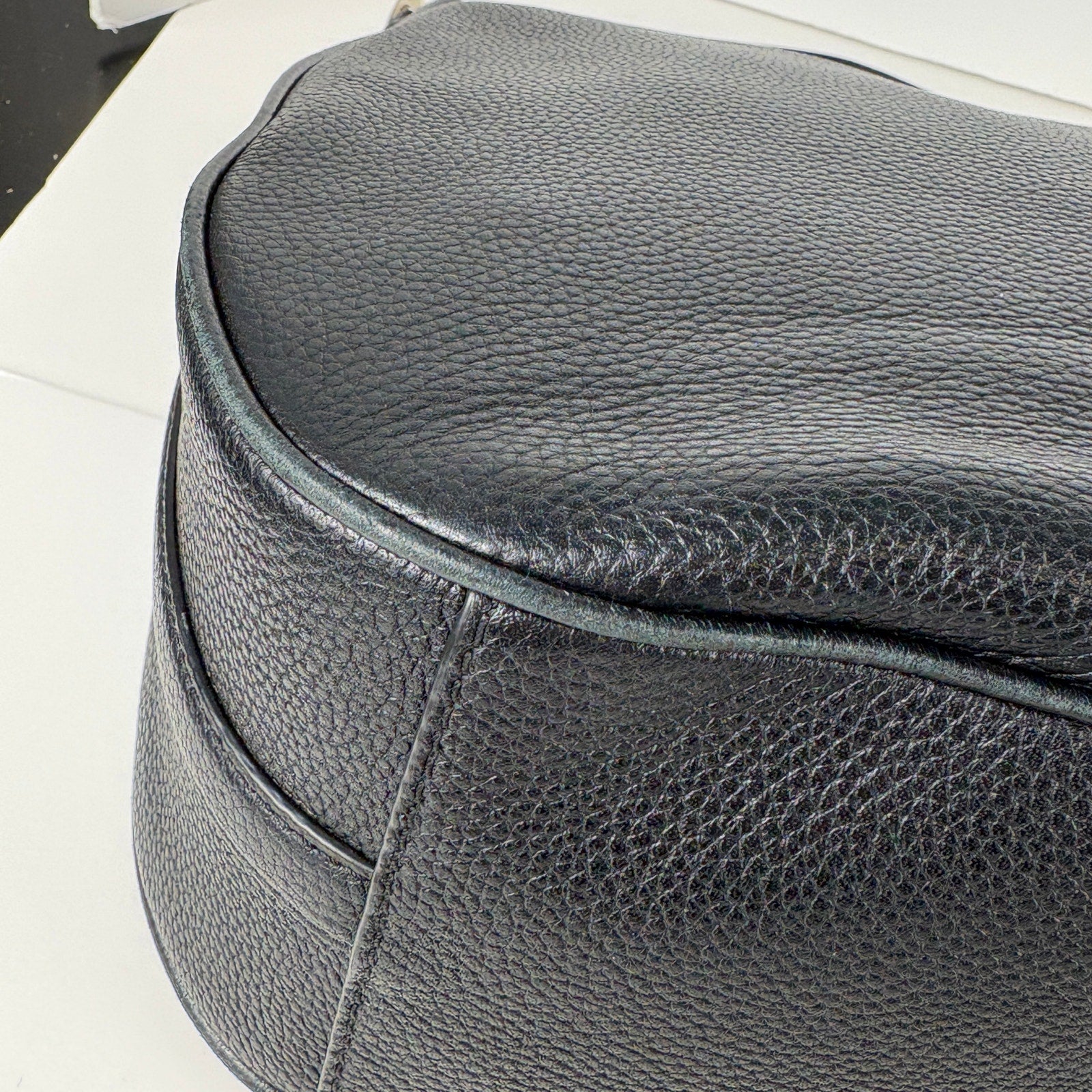 Kate Spade Hobo Black Pebbled Leather Shoulder Bag