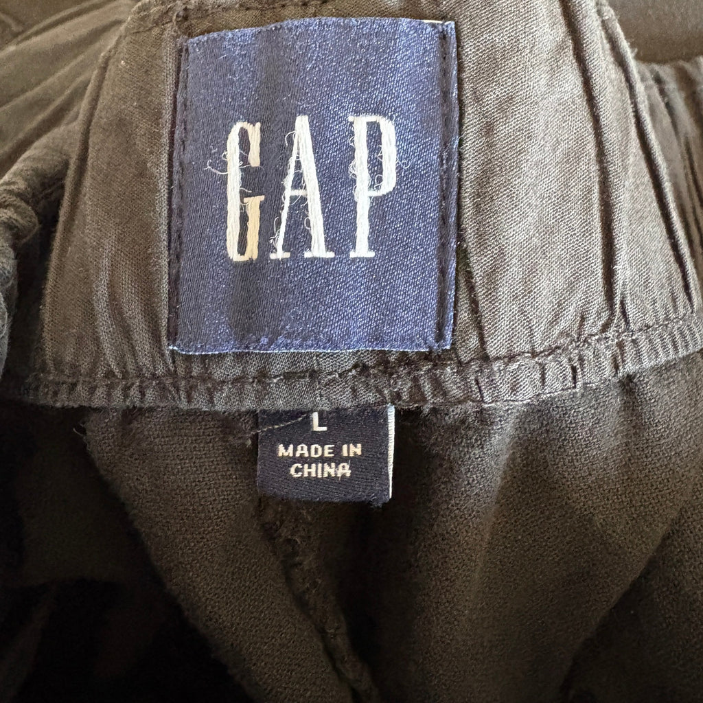 Gap Twill Cargo Pant in Black - Women's Size L