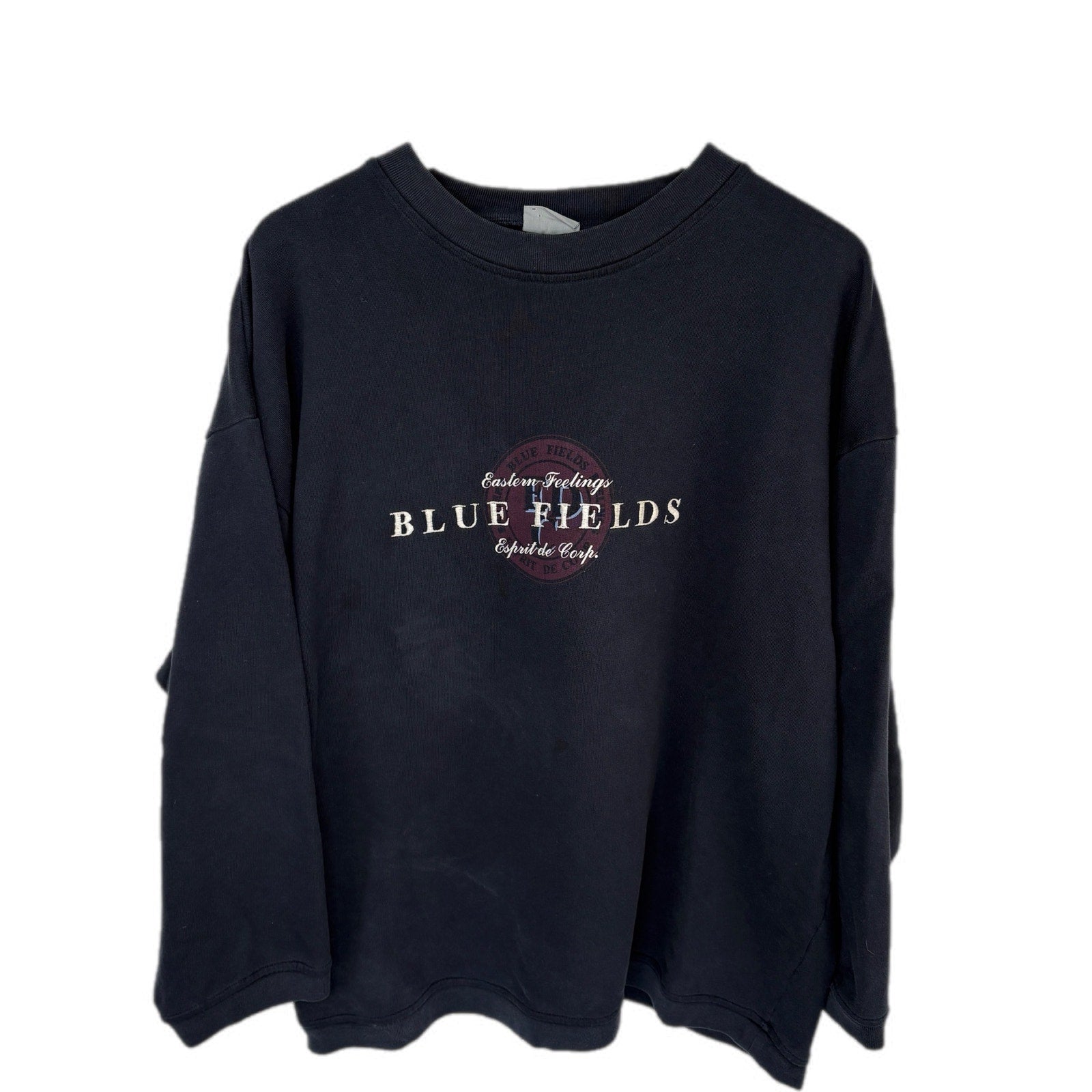 Vintage Esprit Navy Blue Fields - Women's Size XL