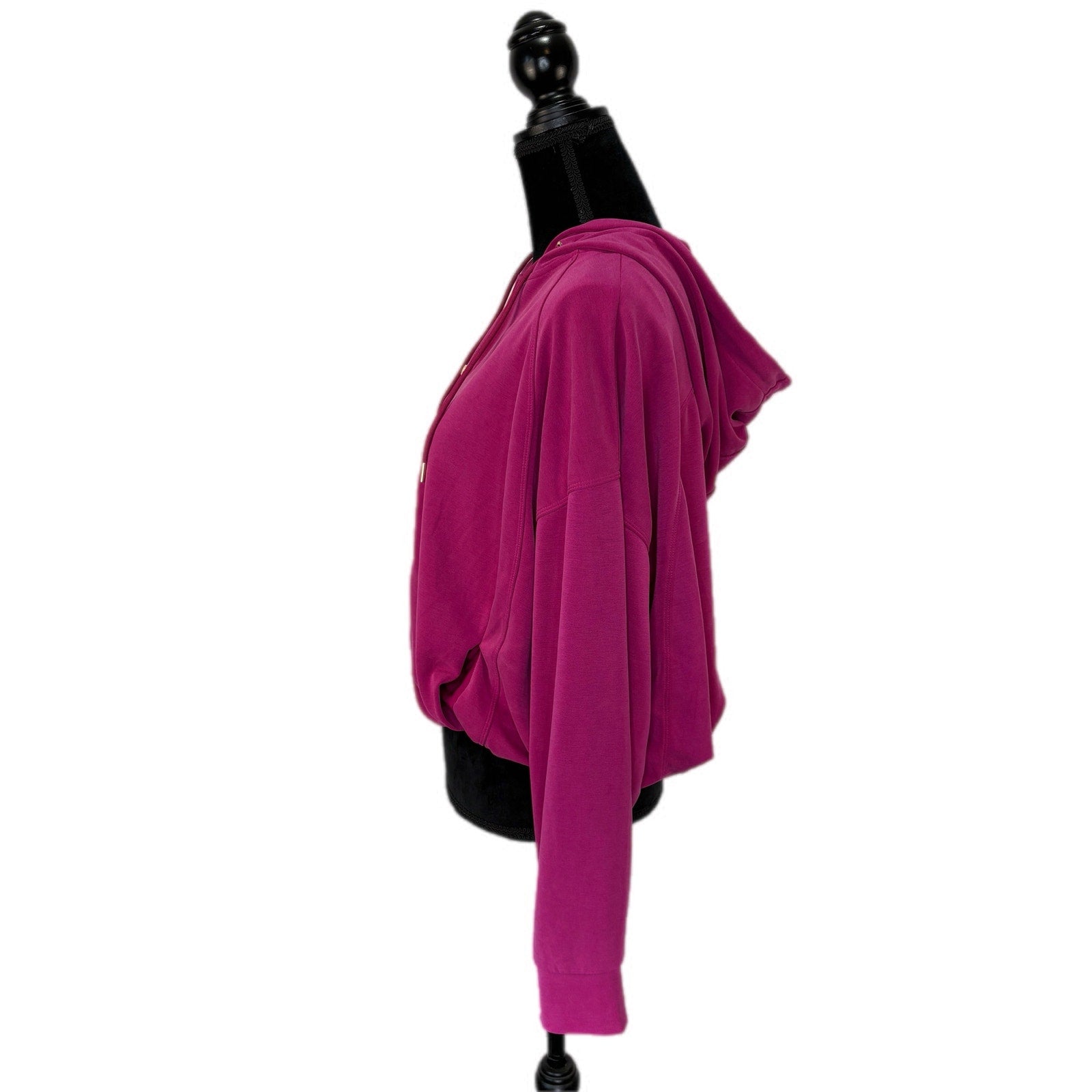 Athleta Alicia Keys Fuchsia Full Zip Athleisure Jacket - Women's Size L
