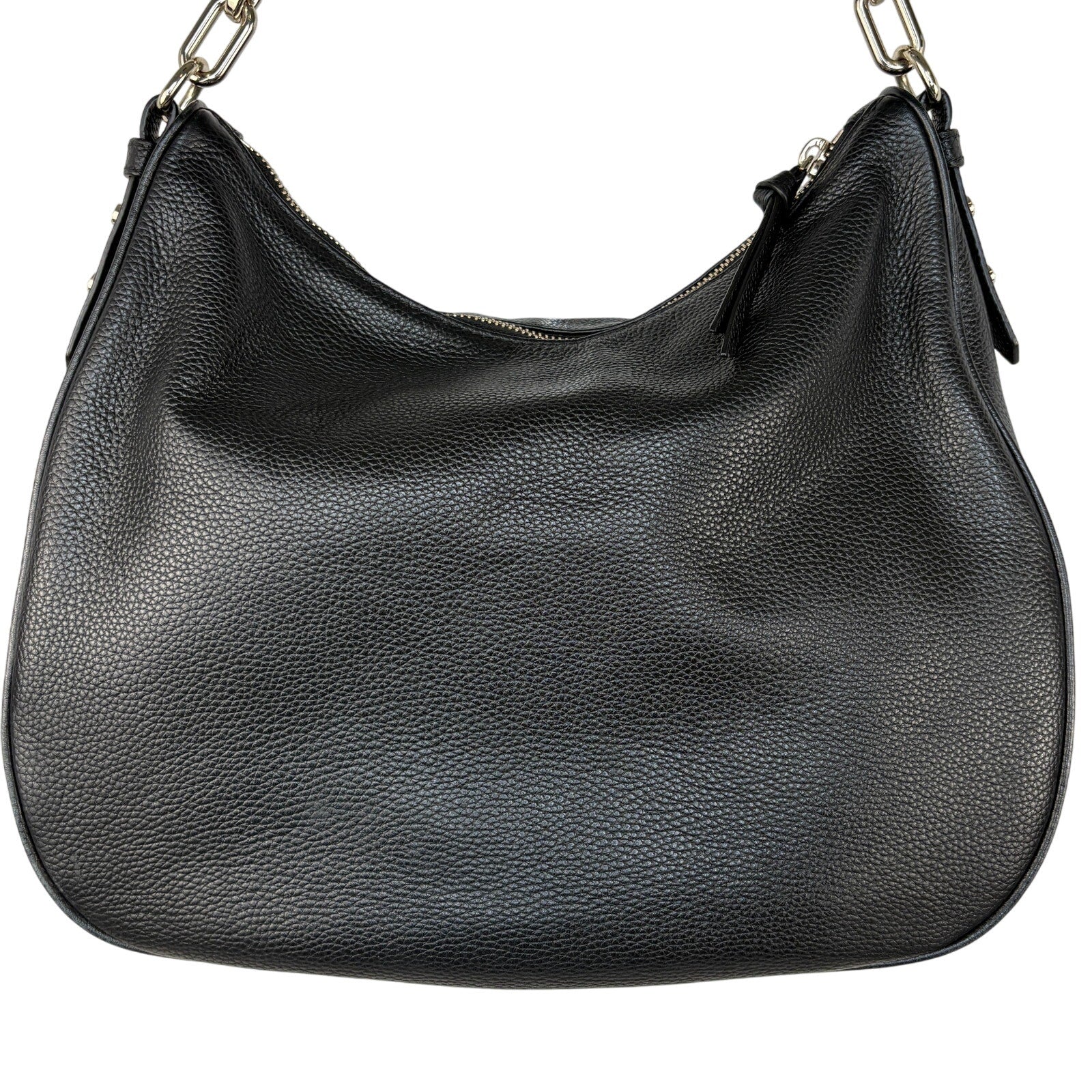 Kate Spade Hobo Black Pebbled Leather Shoulder Bag