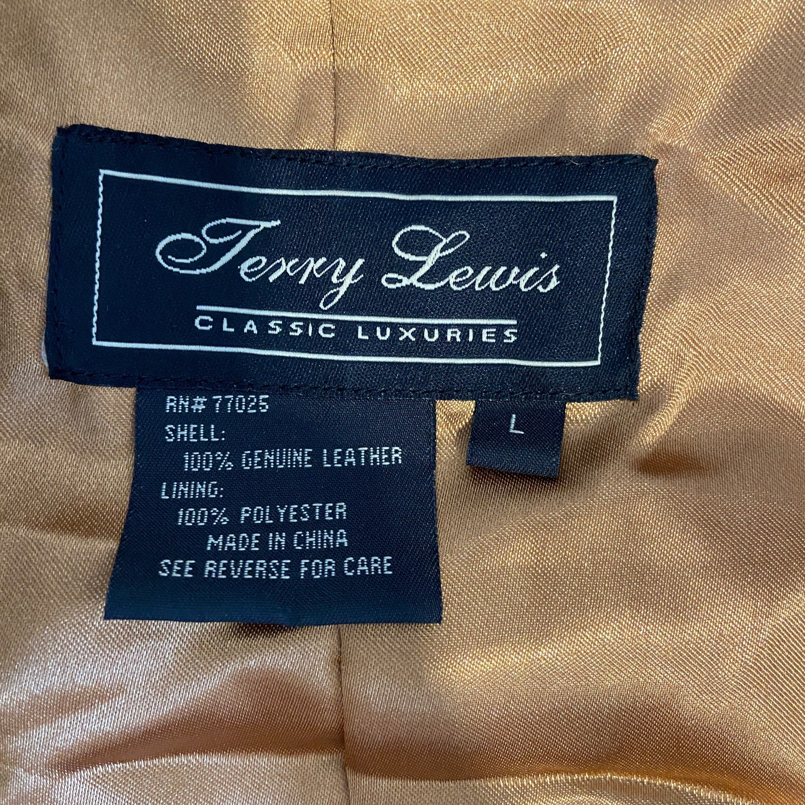 Terry Lewis Luxuries Leather Animal Print Mob Wife Chic Jacket - Women's Size L