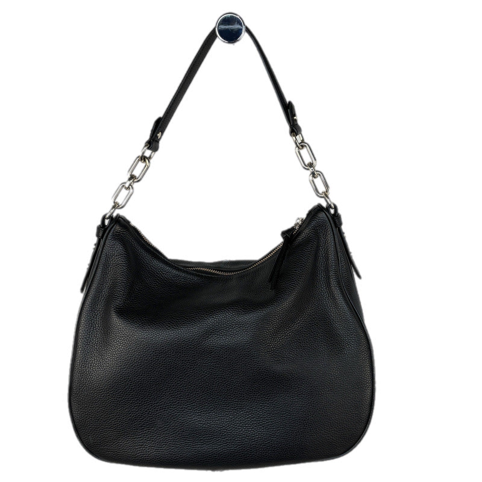 Kate Spade Hobo Black Pebbled Leather Shoulder Bag
