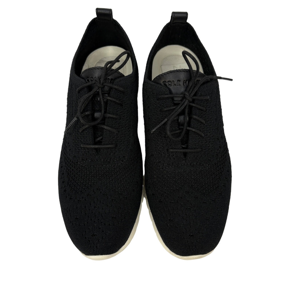 Cole Haan Zerogrand Black Knit Oxford Sneakers - Women's Size 11B