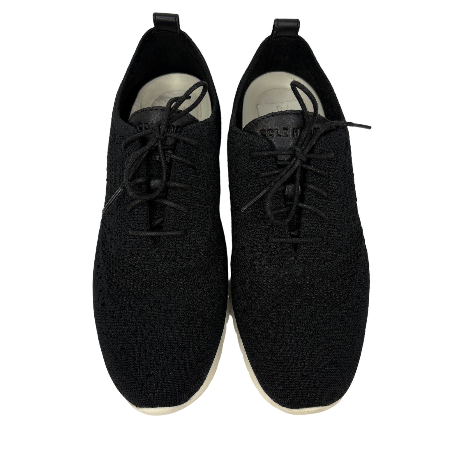 Cole Haan Zerogrand Black Knit Oxford Sneakers - Women's Size 11B