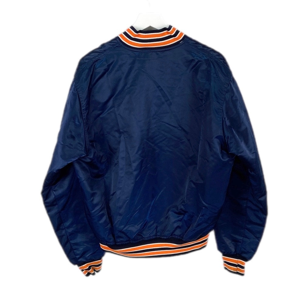 Vintage Starter Detroit Tigers Satin Bomber Jacket - Men's Size L