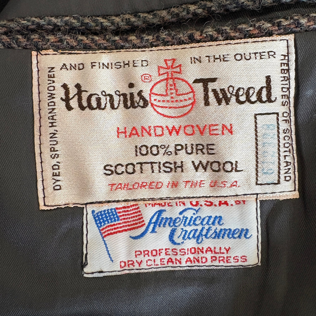 Harris Tweed Made in the USA Wool Blazer - Men's Size 42