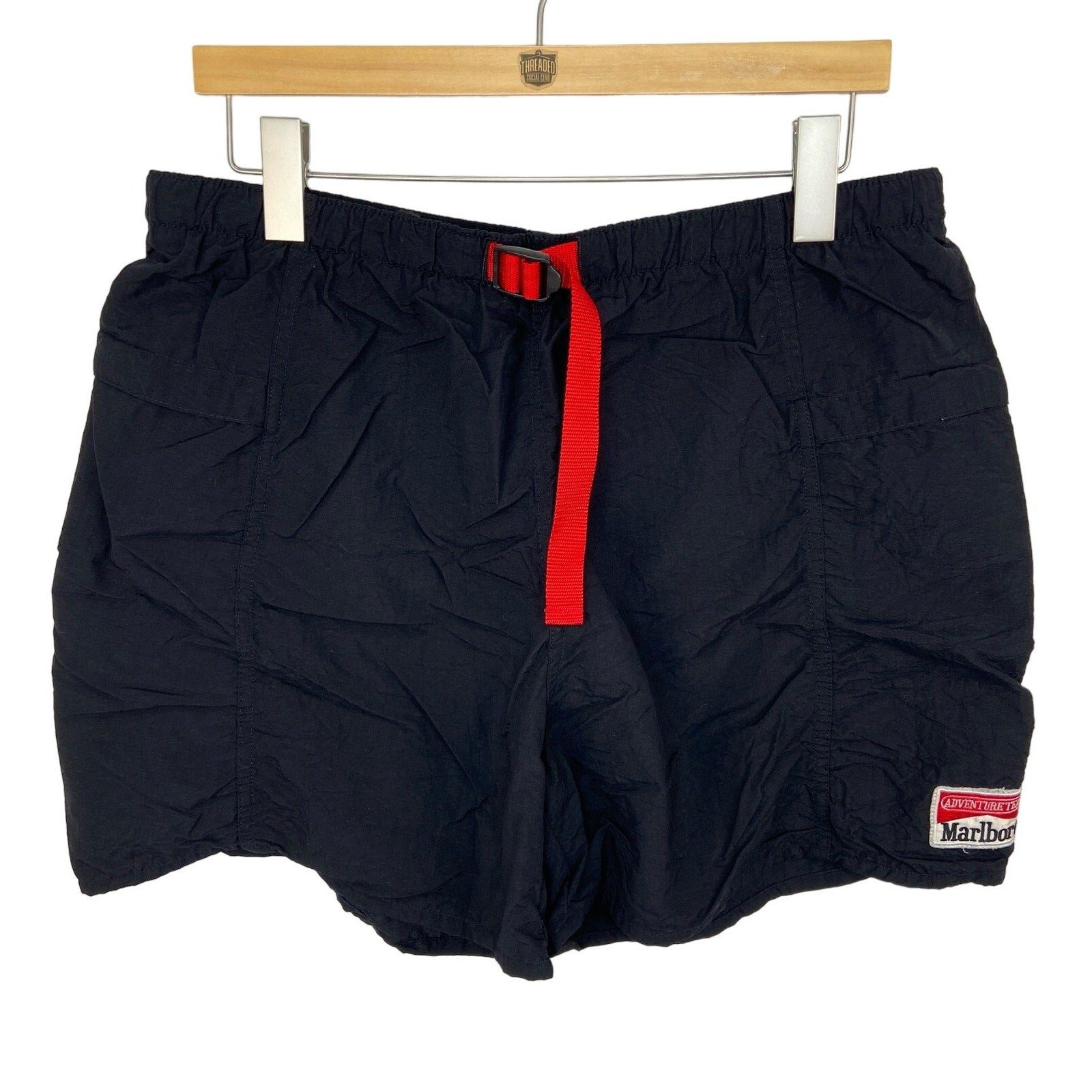 Vintage Marlboro Adventure Team Nylon Swim Trunks - Adult Size M