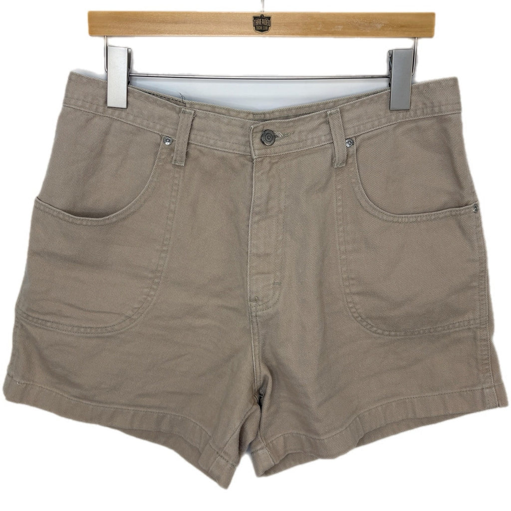 Y2K Gitano High Rise Khaki Shorts - Women's Size 14