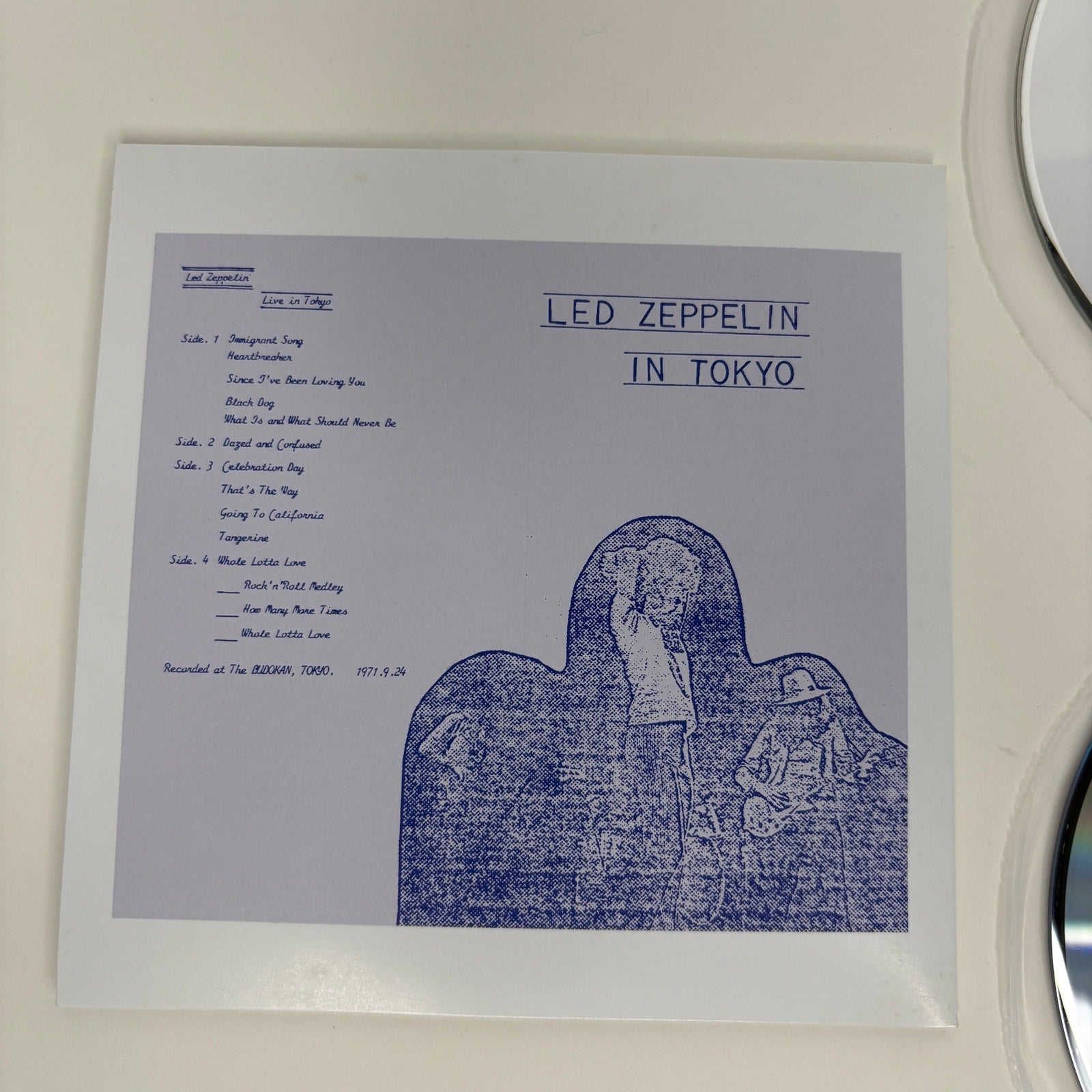 Led Zeppelin Live in Tokyo 1971 Promo