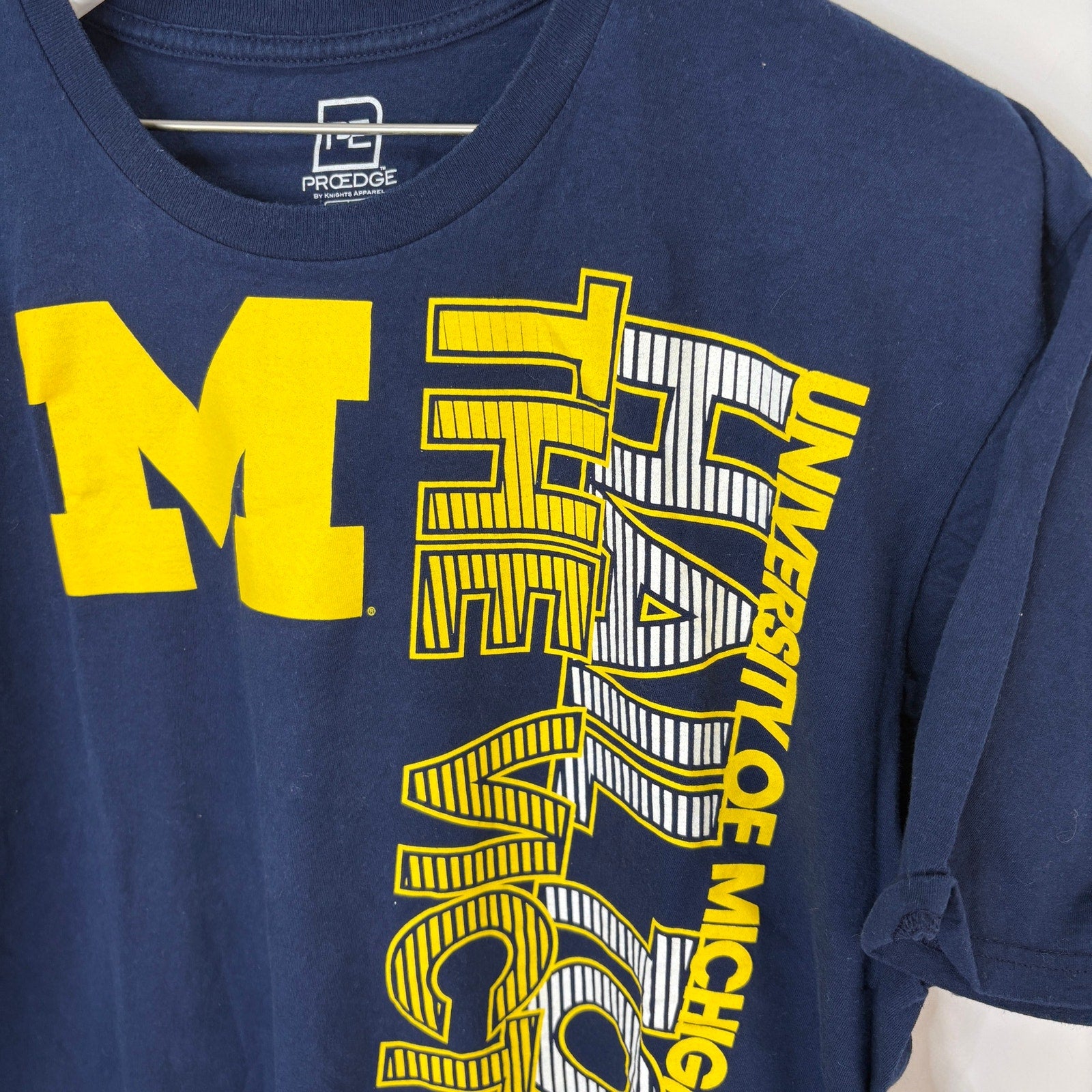ProEdge University of Michigan Hail to the Victors T Shirt - Men's Size XL