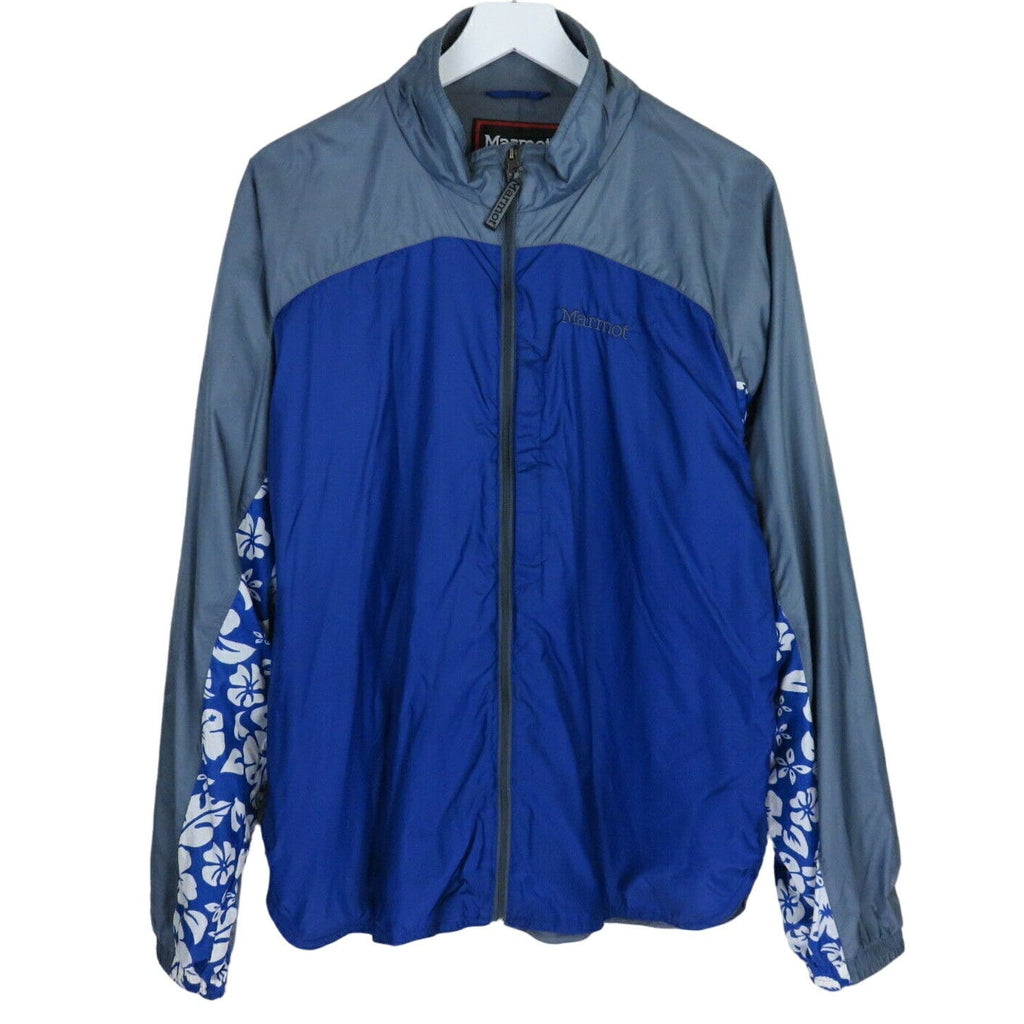 Marmot Hawaiian Hibiscus Flower Pattern Windbreaker - Women's L