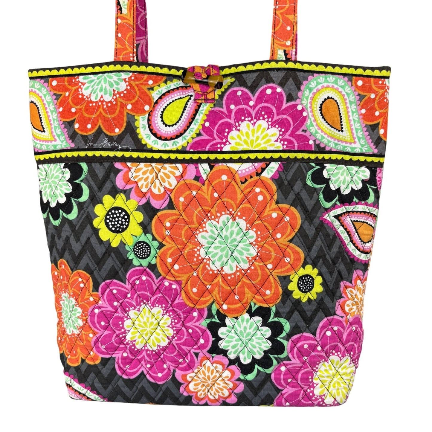 Vera Bradley Ziggy Zinnia Tote